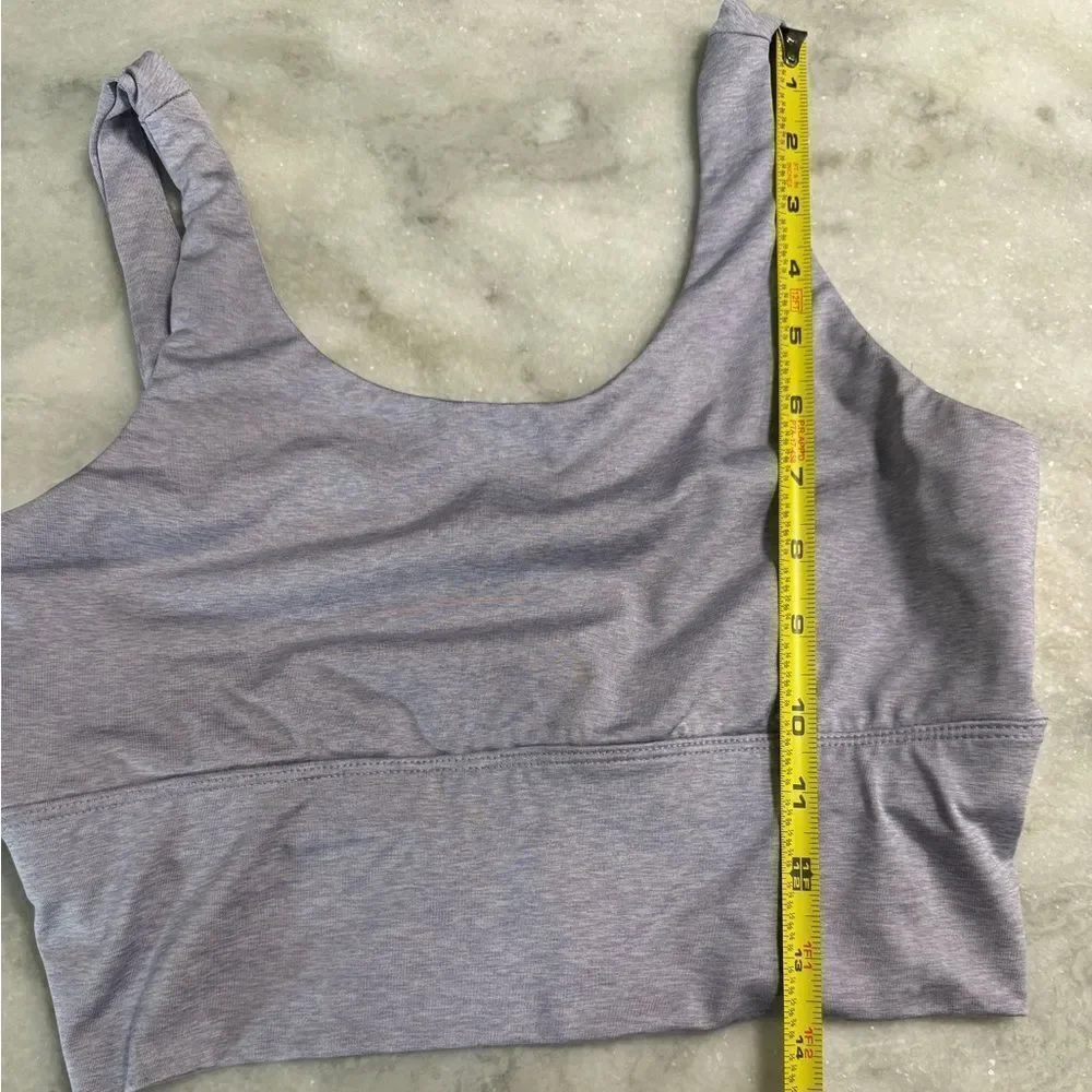 X BY GOTTEX Silhouette Bralette In Lavender Heather. Size Small